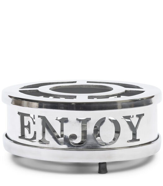 Rechaud zilver, Kaasfondue - RM Enjoy Rechaud - Aluminium