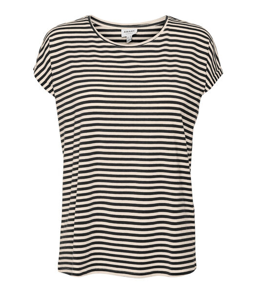 Gestreept dames-T-shirt Ava Plain