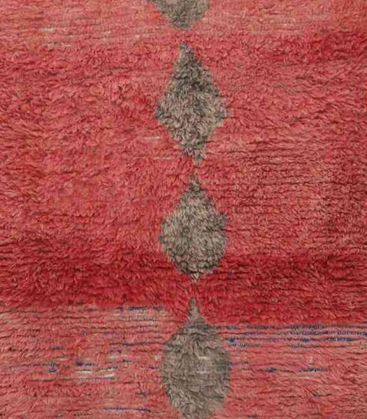 Tapis Berbere marocain pure laine 110 x 237 cm
