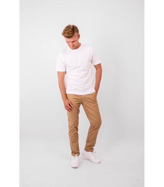 De Originele Performance Structuur Broek (Regulier) - Donker Beige