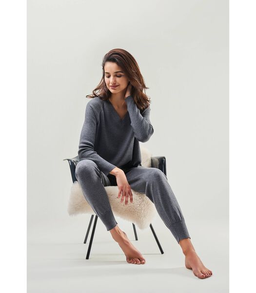 MERINO LOUNGEWEARSET - Trui Dorina &  Broek Bella