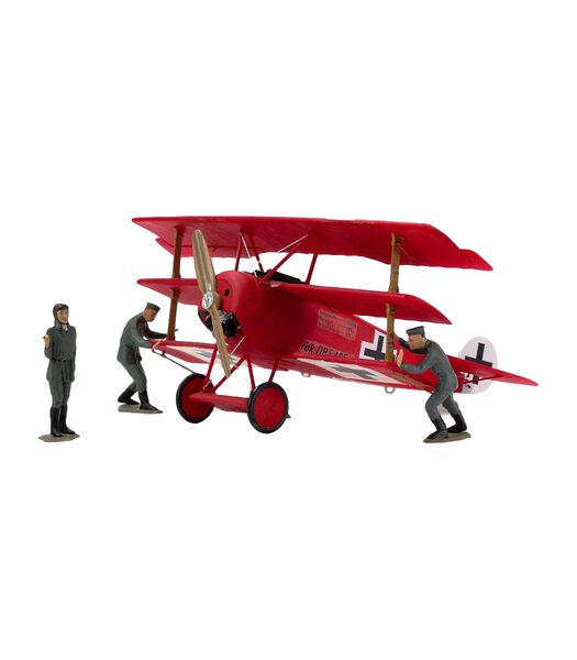 Vliegtuig Fokker Dr.I "Richthofen" 1:28