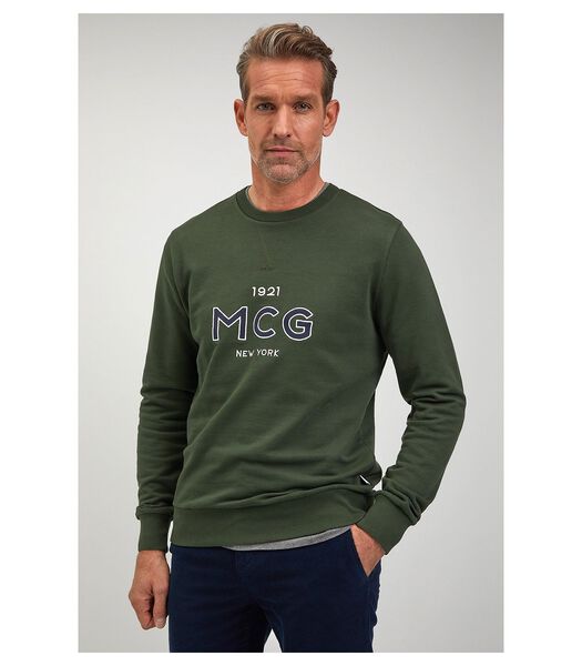 McGregor Sweater Logo Vert Foncé