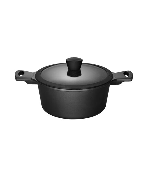 Poêle à rôtir  avec couvercle Fair Cooking Noir - ø 20 cm / 2 litres