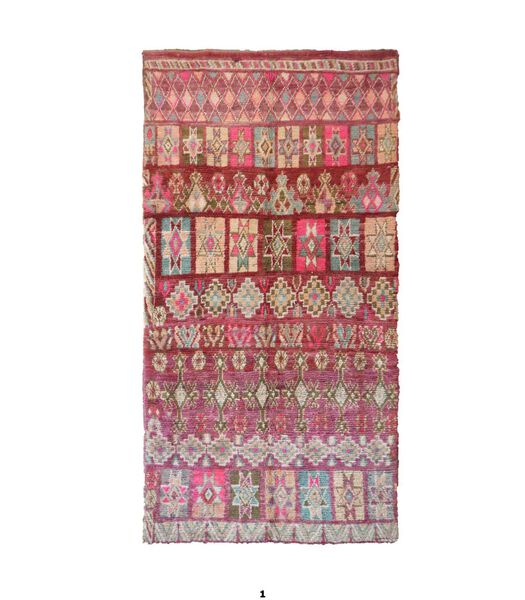 Marokkaans berber tapijt pure wol 313 x 172 cm