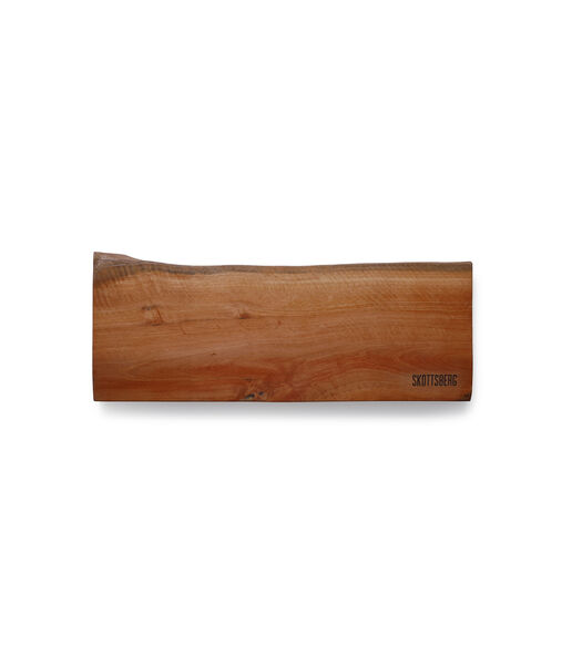 Serveerplank | 50 x 19 cm | Longan hout | Ingefreesde Handgrepen