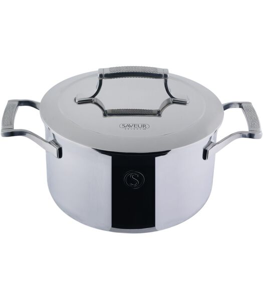 Saveur sélectionne la casserole Triply - acier inoxydable - ø 22 cm