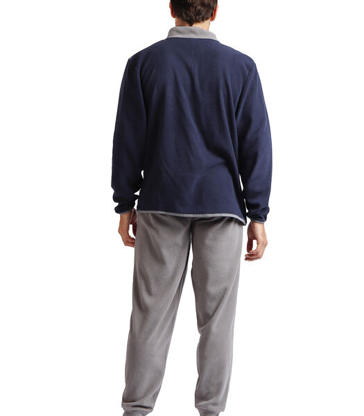 Pyjama micropolaire tenue d'intérieur pantalon et haut