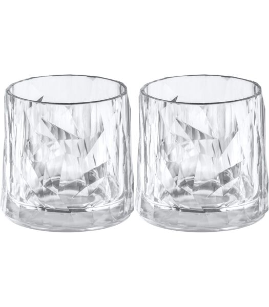 Cocktailglazen / Waterglazen - Onbreekbaar Superglas - 250 ml - 2 stuks