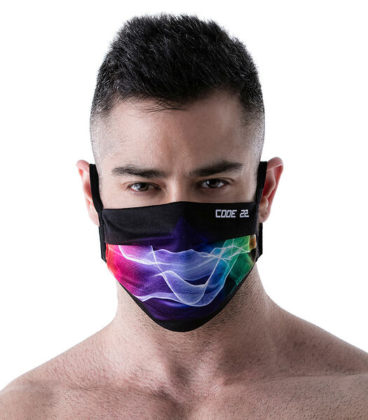 Masque de protection mixte C22 gris