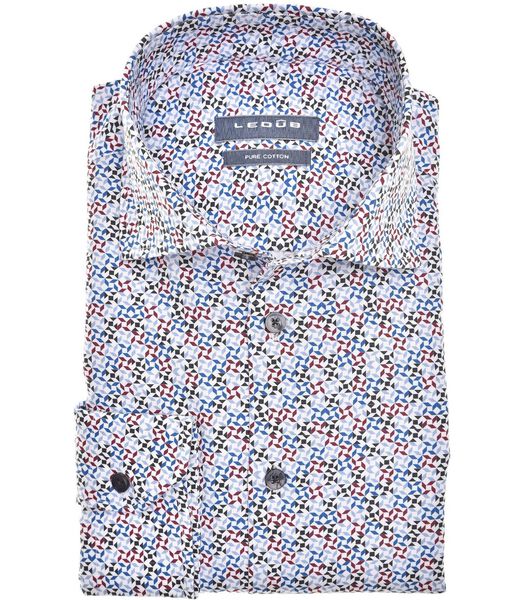 Chemise Print Bleu Clair