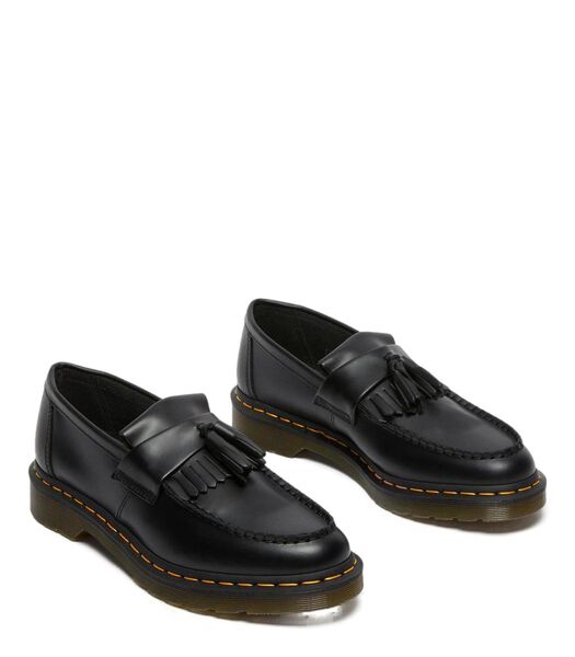 Adrian Smooth Tassel Loafers - Boots - Noir