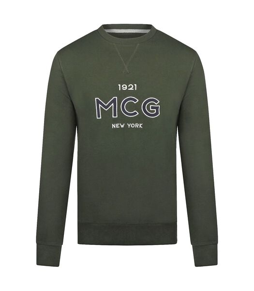 McGregor Sweater Logo Vert Foncé
