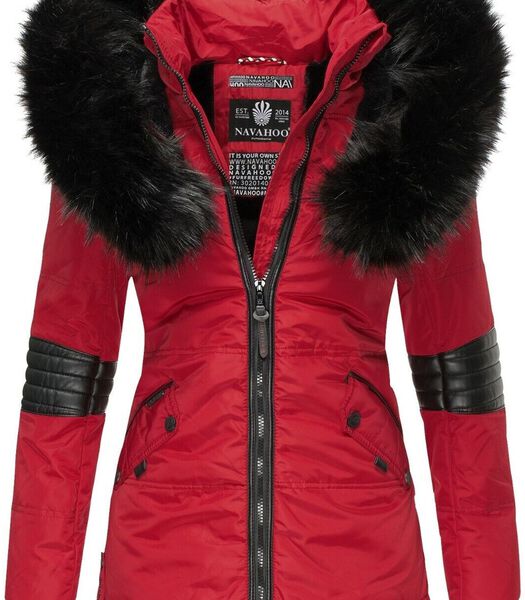 Women's winter jacket NIRVANA Navahoo Red: XL