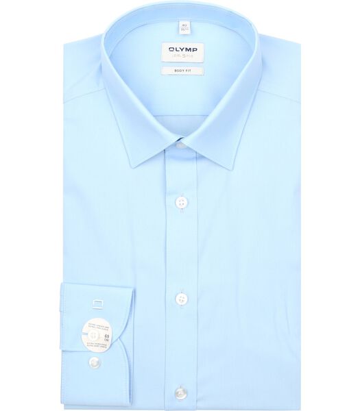 OLYMP Chemise Level Five Bleu Clair Manches Extra Longues