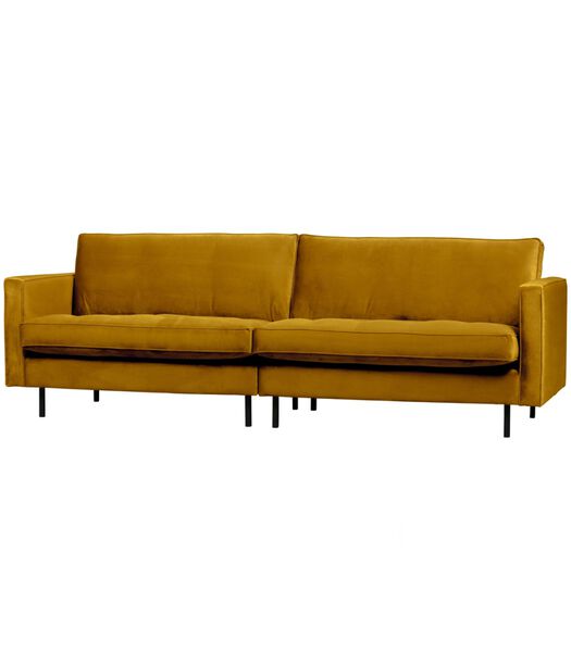 Rodeo Classic Canape 3 Places Velvet Ochre