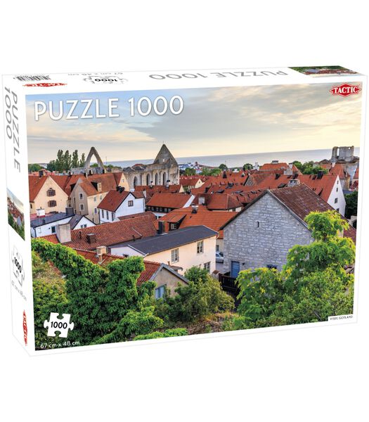 Huzzle  Around the World Northern Stars : Visby Gotland - 1000 pièces