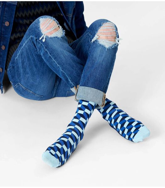 Happy Socks Socks Blue Blocks