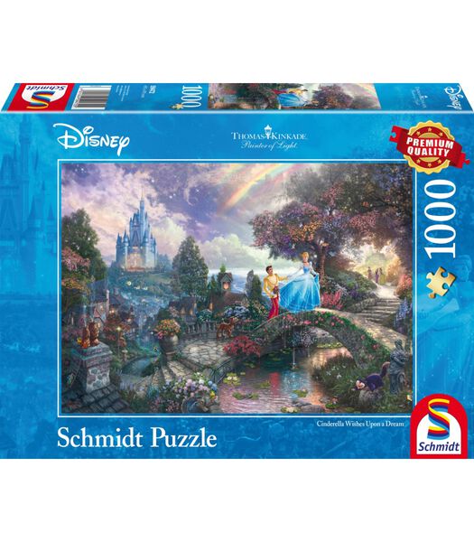 puzzel Disney Cinderella - 1000 stukjes - 12+