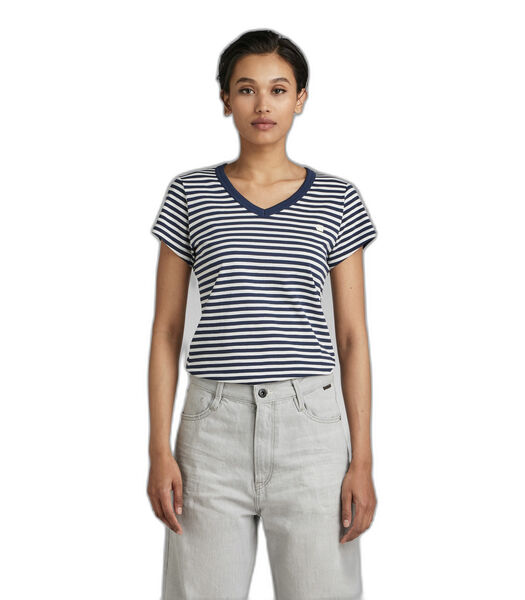 Dames-T-shirt Eyben Stripe