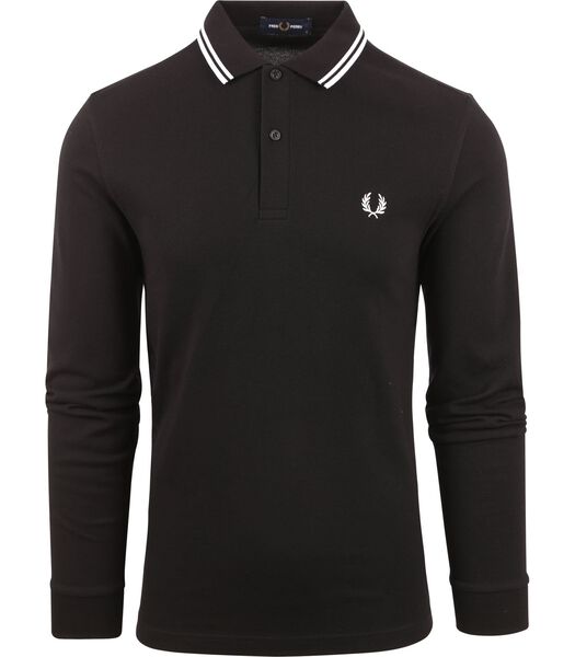 Polo à manches longues Fred Perry Noir 350