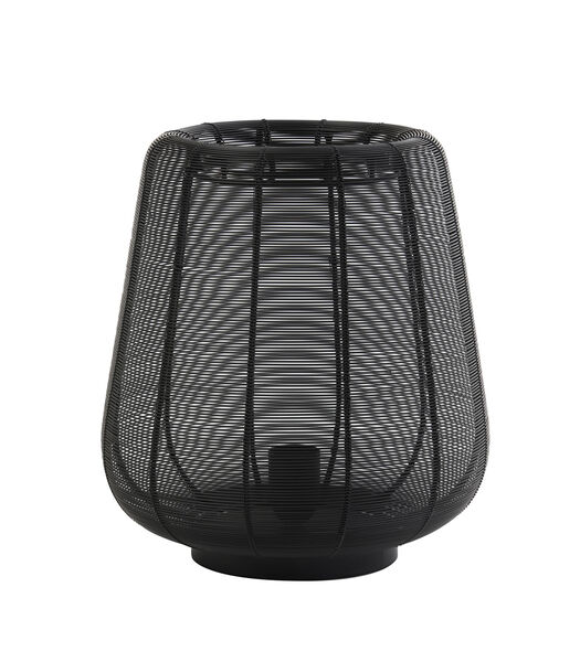 Lampe de table Adeta - Noir - Ø22cm