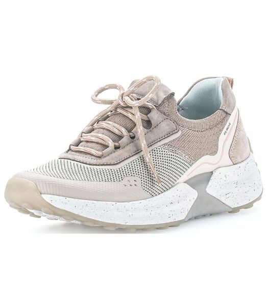 Cuir/Mesh Sneaker