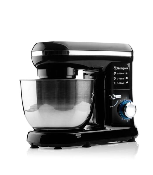 Keukenmachine - 600 W - zwart - 4.5 Liter