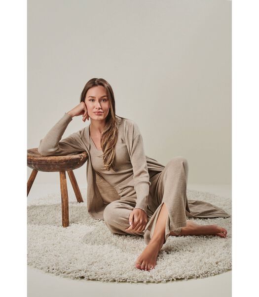 MERINO LOUNGEWEAR SET  - Vest Blossom & Top Blossom & Broek Bailey