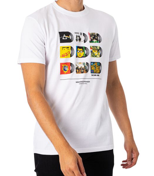Grafisch T-Shirt Met Mouwen