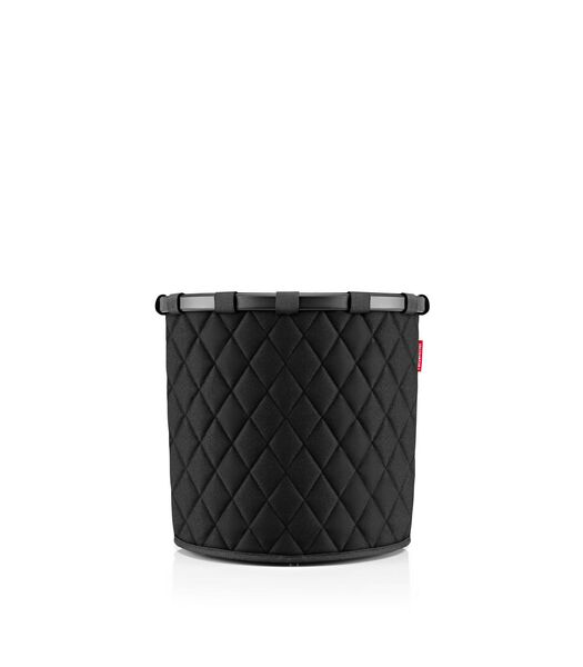 Homebasket M Panier de Stockage - Frame Rhombus Noir