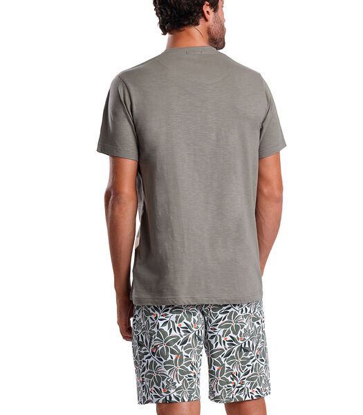 Pyjamashort t-shirt Plants Lois