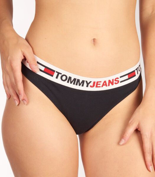 String Tommy Jeans Thong bleu
