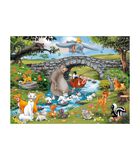 puzzel Disney Familie Animal Friends - 100 stukjes image number 1