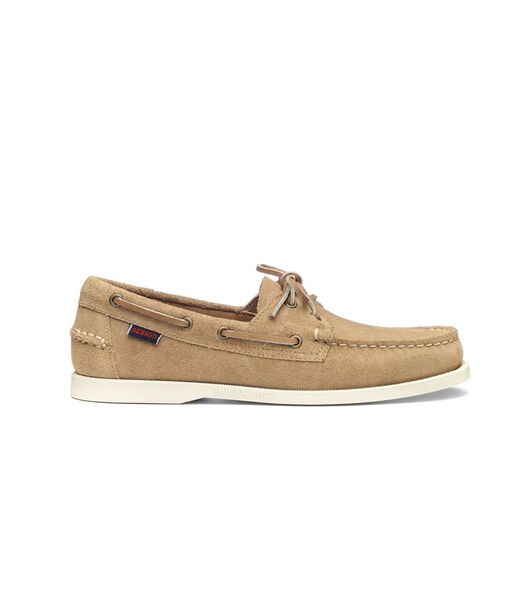 Scarpe Docksides Portland Donna Beige