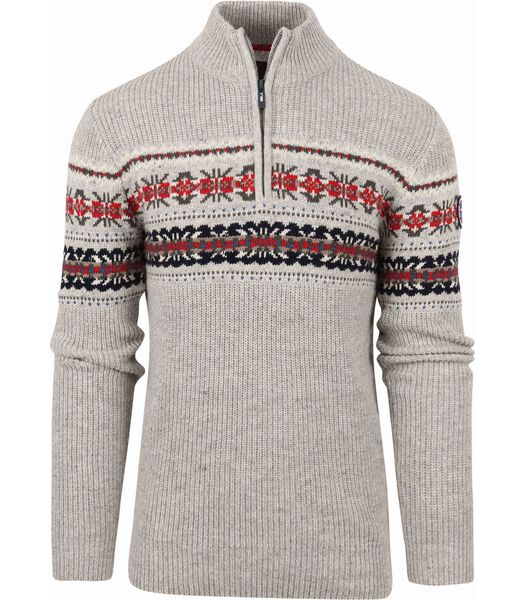 NZA Half Zip Sweater Ngunguru Gris