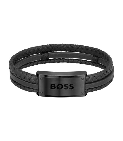 Bracelet cuir noir 1580425
