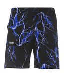 Cargo Shorts With Blue All Over Lightning image number 0