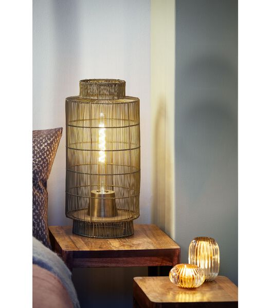 Lampe de Table Gruaro - Bronze - Ø24cm