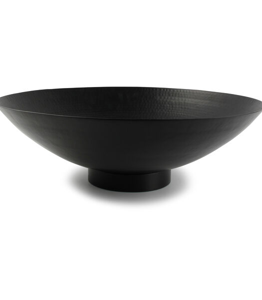 Plat décoratif 49xH15cm noir Globe