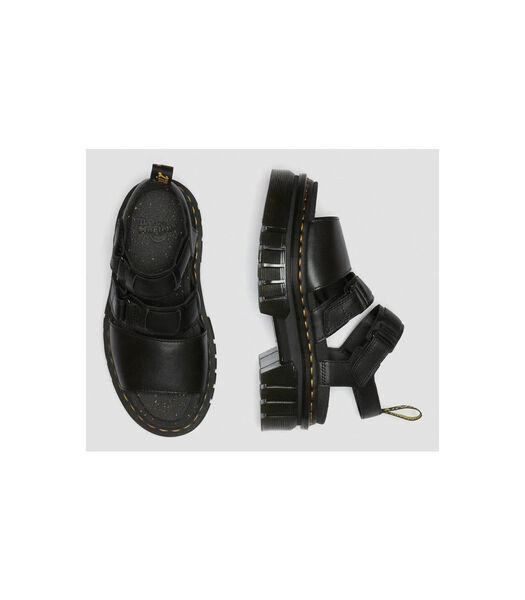 Dr. Martens Ricki Nappa Lux - Sandales - Noir