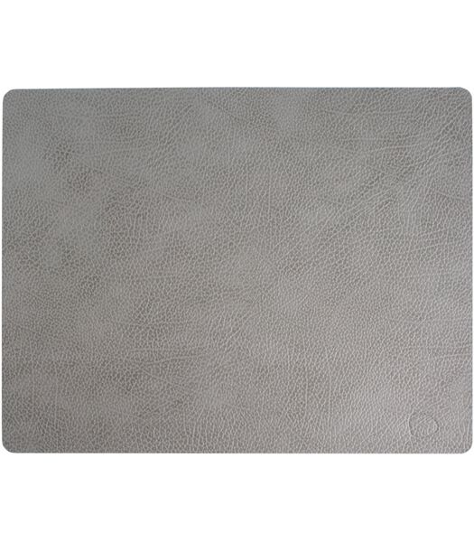 Set de table  Hippo - Cuir - Gris anthracite - 45 x 35 cm