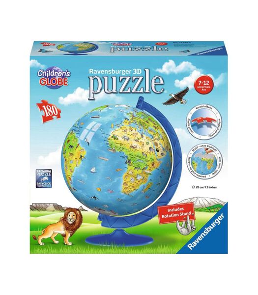 3D puzzle Globe (ENG) 180p