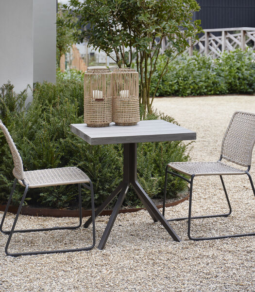 Chaise de salle à manger - empilable d'extérieur Portofino - 58x65x86 cm