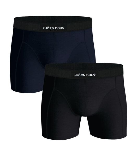 Bjorn Borg Boxers 2 Pack Black/Blue