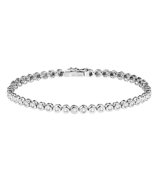 Bracelet Or Blanc 375 - LD04512