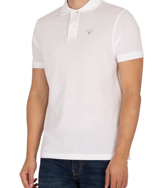 Piqué Poloshirt Met Schotse Ruit