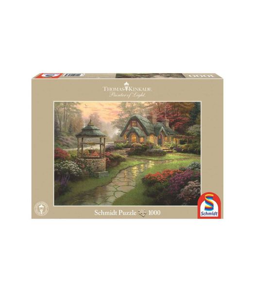 puzzel Make a Wish Cottage - Thomas Kinkade - 1000 stukjes