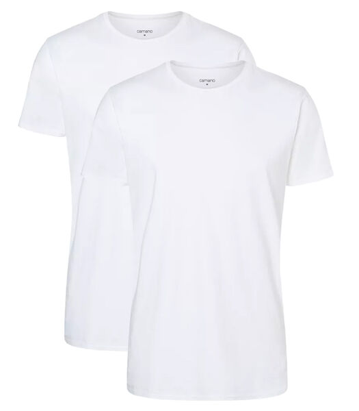 T-shirt Men Comfort BCI Cotton Crew Neck T-Shirt 2P Set van 2