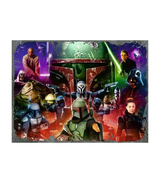 Star Wars Puzzel 1500 stukjes Boba Fett: premiejager